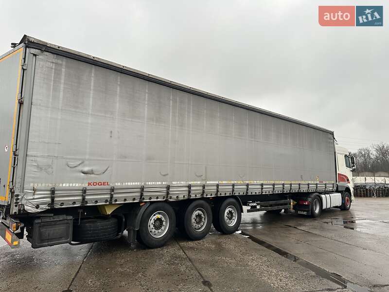 Тентованный борт (штора) - прицеп Kogel S 24 2013 в Харькове Тентованный борт (штора) - прицеп Kogel S 24 2013 в Харькове
