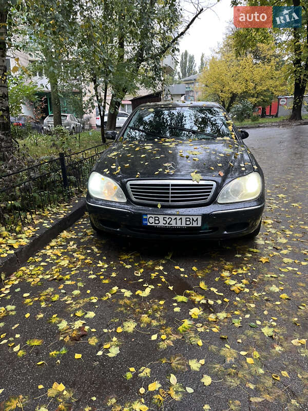 Седан Mercedes-Benz S-Class 2001 в Киеве