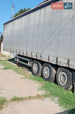 Тентований борт (штора) - напівпричіп Schmitz Cargobull S01 2007 в Віньківцях
