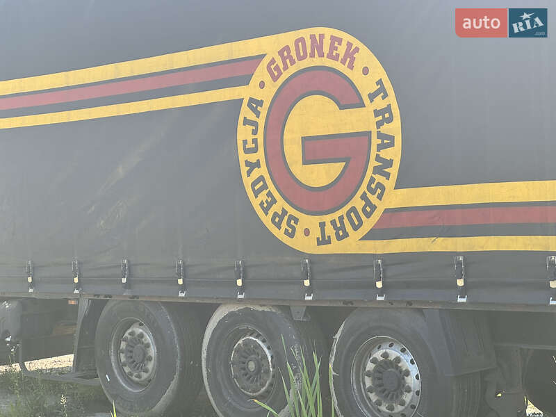 Тентованный борт (штора) - полуприцеп Krone SAF 2007 в Калуше Тентованный борт (штора) - полуприцеп Krone SAF 2007 в Калуше