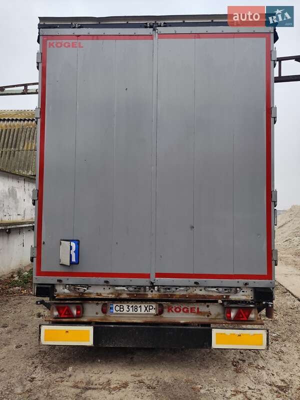 Тентованный борт (штора) - полуприцеп Kogel SAF 2011 в Чернигове