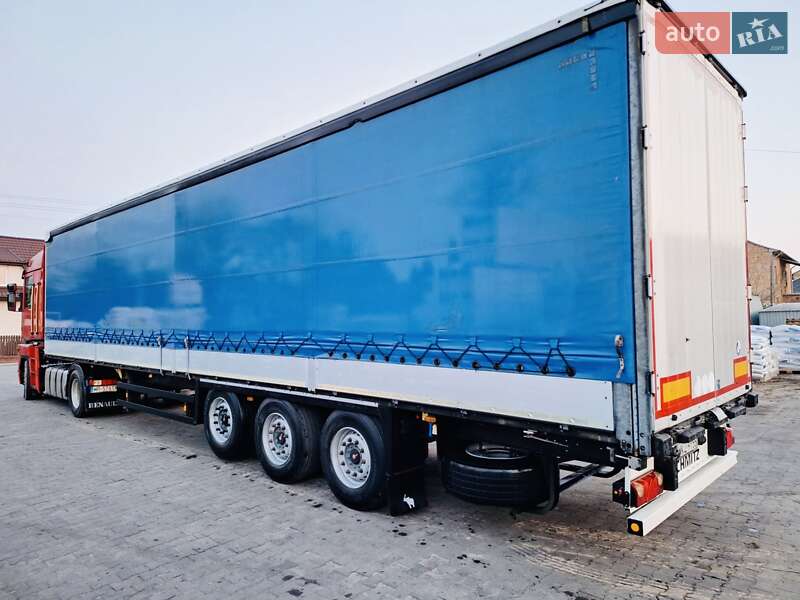 Тентованный борт (штора) - полуприцеп Schmitz Cargobull SAF 2012 в Тернополе