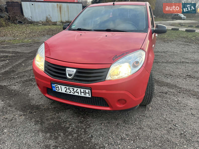 Хетчбек Dacia Sandero 2009 в Полтаві Хетчбек Dacia Sandero 2009 в Полтаві