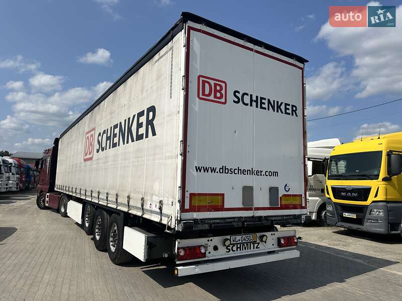 Тентованный борт (штора) - полуприцеп Schmitz Cargobull SCB S3T 2016 в Калуше