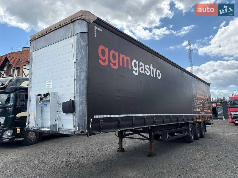 Тентованный борт (штора) - полуприцеп Schmitz Cargobull SCB S3T 2016 в Ковеле Тентованный борт (штора) - полуприцеп Schmitz Cargobull SCB S3T 2016 в Ковеле