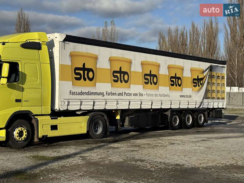 Тентованный борт (штора) - полуприцеп Schmitz Cargobull SCB S3T 2015 в Житомире