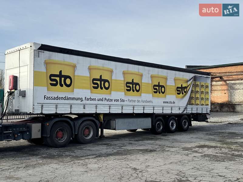 Тентованный борт (штора) - полуприцеп Schmitz Cargobull SCB S3T 2015 в Житомире