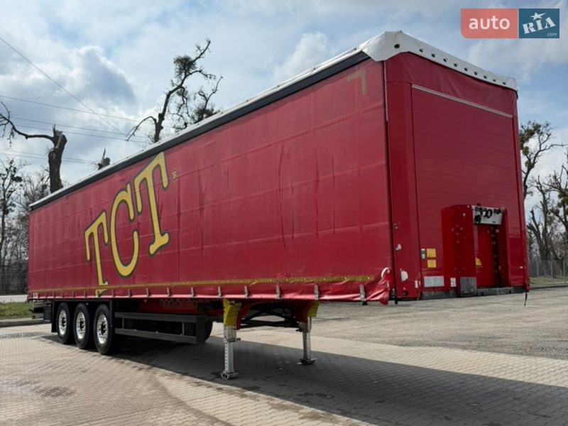 Тентованный борт (штора) - полуприцеп Schmitz Cargobull SCB S3T 2016 в Виннице