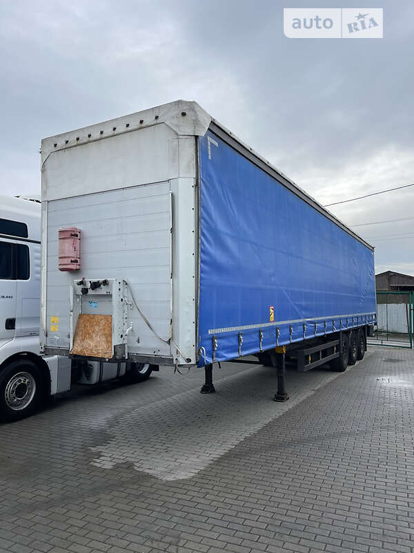 Тентованный борт (штора) - полуприцеп Schmitz Cargobull SCS 24/L 2012 в Хусте