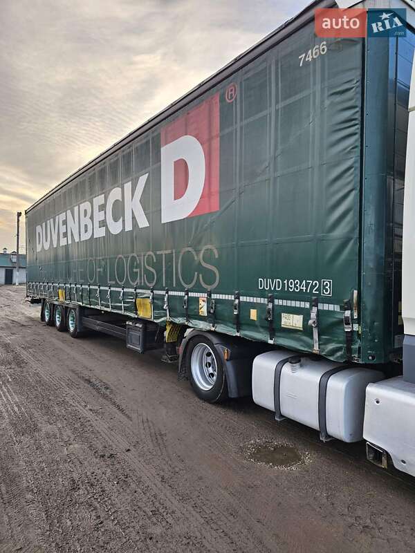 Тентованный борт (штора) - полуприцеп Schmitz Cargobull SCS 24/L 2013 в Шептицькому