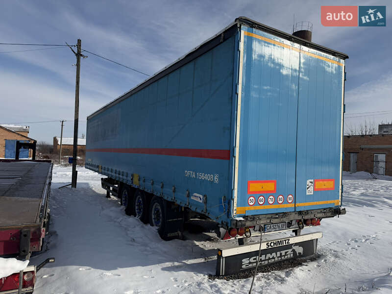Тентованный борт (штора) - полуприцеп Schmitz SCS 24 2012 в Теплике