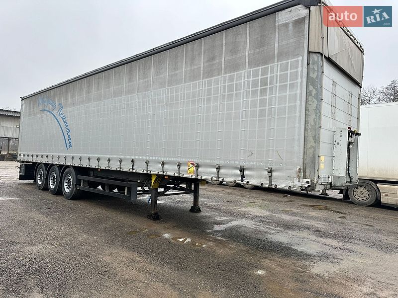 Тентованный борт (штора) - полуприцеп Schmitz SCS 24L-1362EB 2016 в Тараще