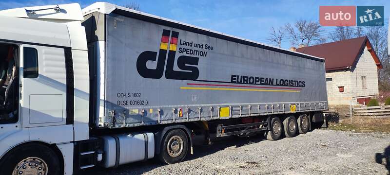 Тентований борт (штора) - напівпричіп Schmitz Cargobull SCS 2013 в Львові