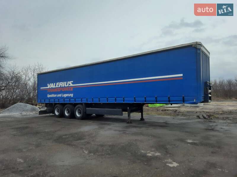 Тентованный борт (штора) - полуприцеп Krone SD 2008 в Дубно