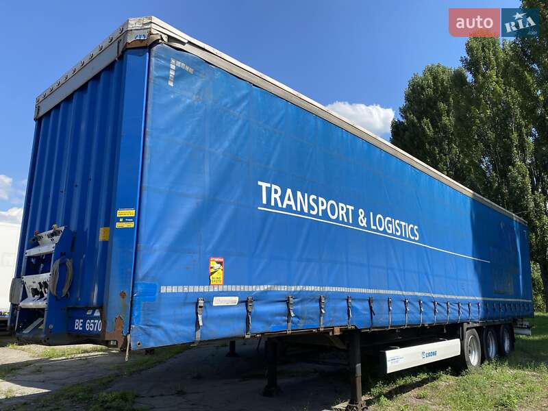 Тентованный борт (штора) - полуприцеп Krone SD 2015 в Киеве