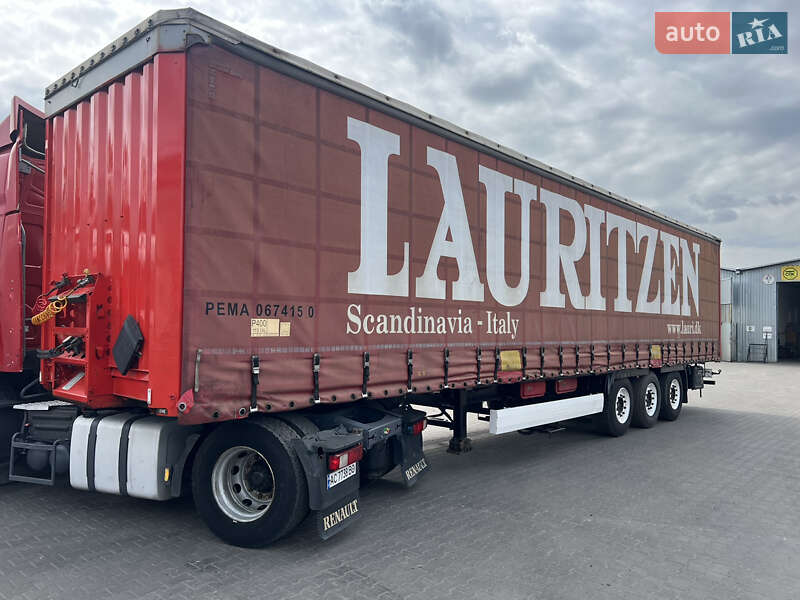 Тентованный борт (штора) - полуприцеп Krone SD 2012 в Луцке