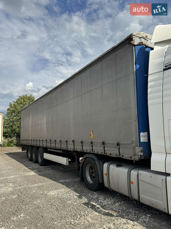 Тентованный борт (штора) - полуприцеп Krone SD 2007 в Львове