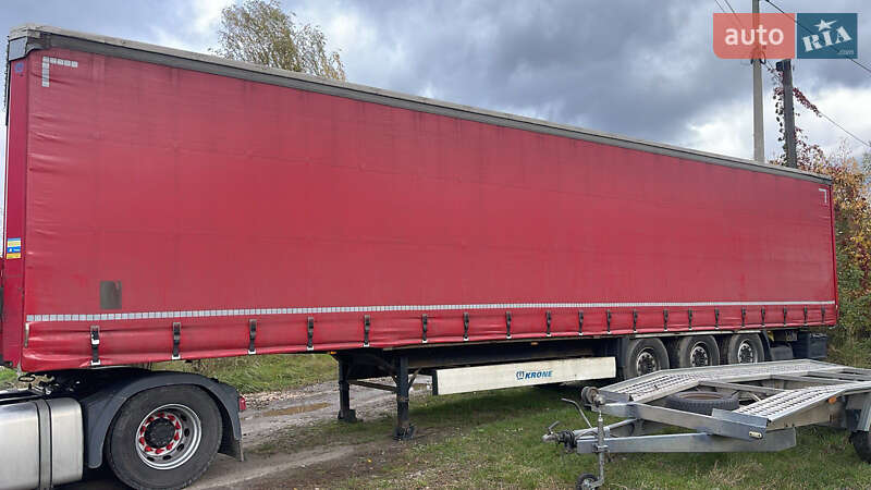 Тентований борт (штора) - напівпричіп Krone SD 2014 в Шепетівці
