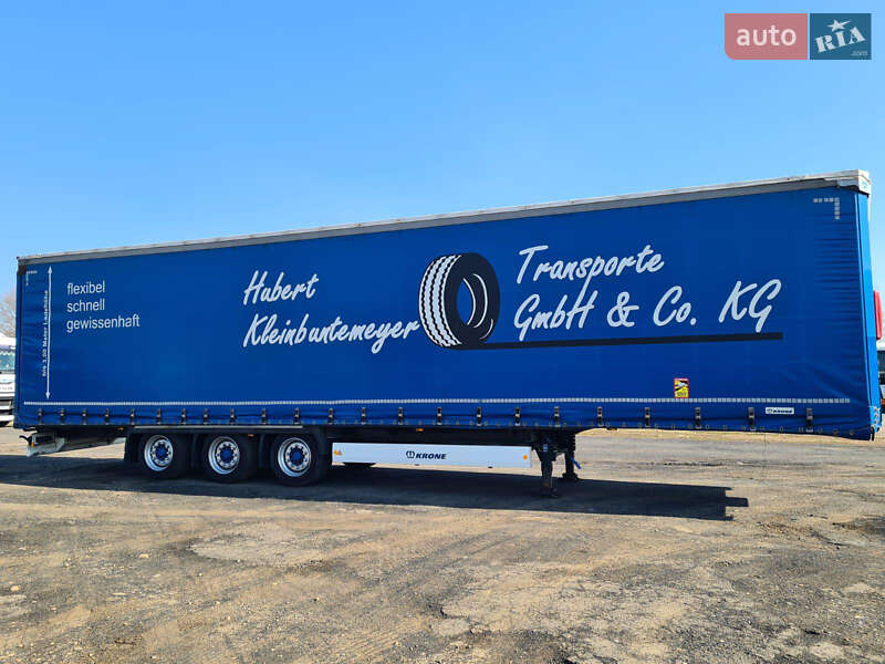 Тентованный борт (штора) - полуприцеп Krone SD 2015 в Долине