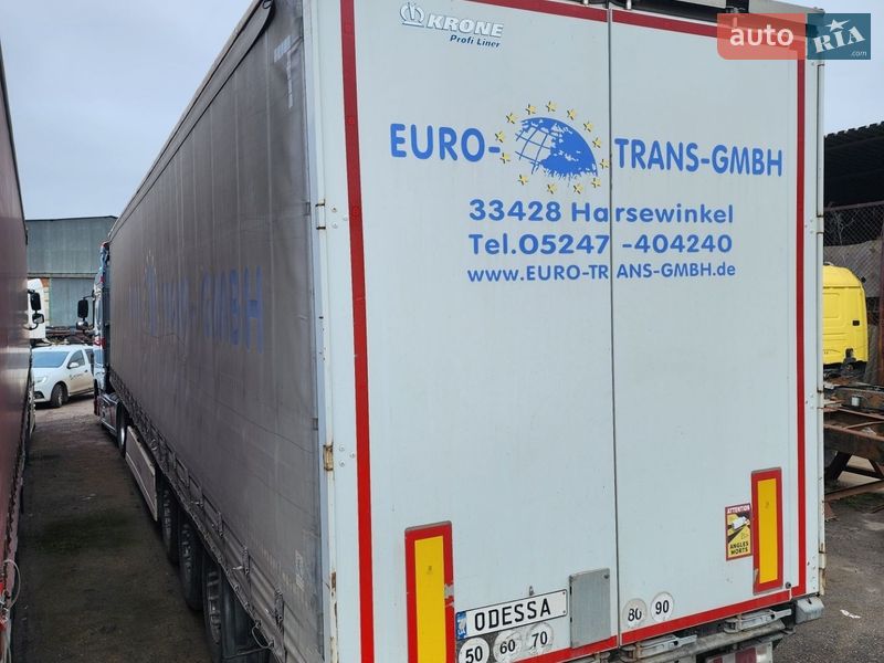 Тентованный борт (штора) - полуприцеп Krone SD 2017 в Одессе