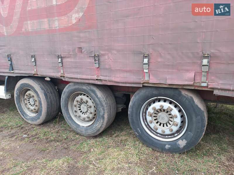 Тентованный борт (штора) - полуприцеп Krone SDP 27 2006 в Сокале