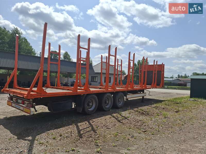 Лесовоз / Сортиментовоз - полуприцеп Krone SDP 2007 в Сарнах