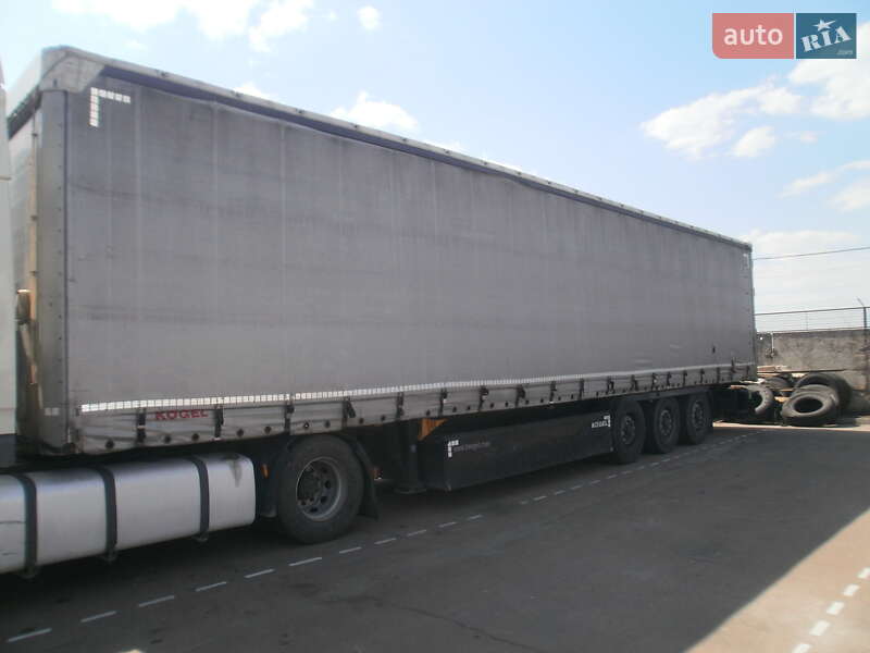 Тентованный борт (штора) - полуприцеп Kogel SN 24 2011 в Чернигове