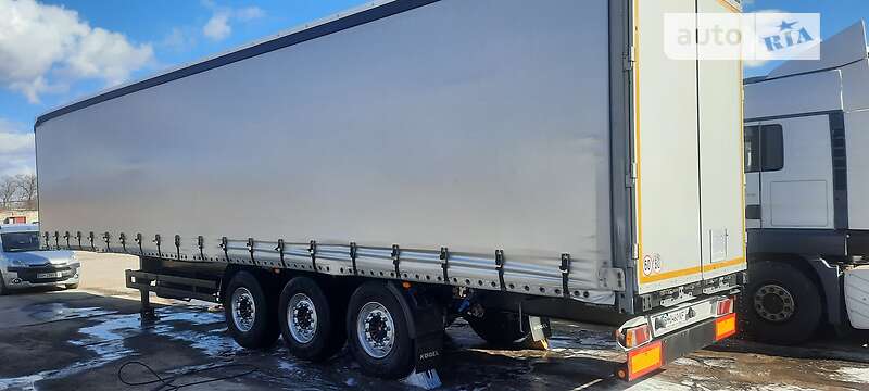 Тентованный борт (штора) - полуприцеп Kogel SN 24 2013 в Шостке