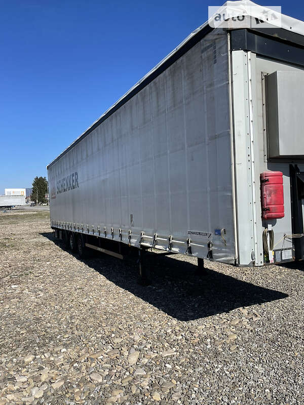 Тентованный борт (штора) - полуприцеп Schwarzmuller SPA-3E 2015 в Хусте