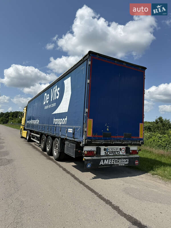 Тентованный борт (штора) - полуприцеп Schmitz SPR 24 2007 в Луцке