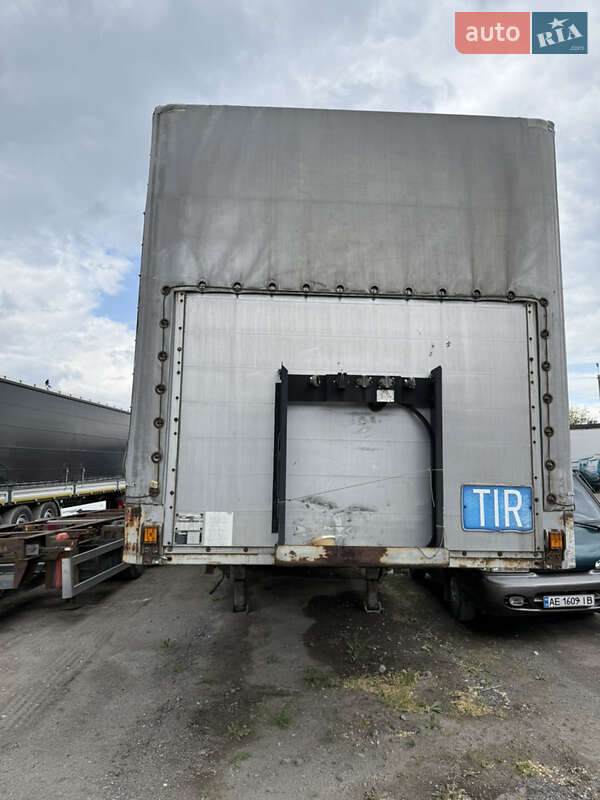 Тентованный борт (штора) - полуприцеп Kogel SVKA 1998 в Днепре Тентованный борт (штора) - полуприцеп Kogel SVKA 1998 в Днепре