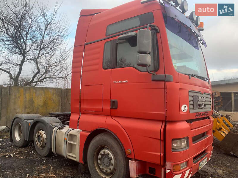 Тягач MAN TGA 2006 в Пирятине Тягач MAN TGA 2006 в Пирятине