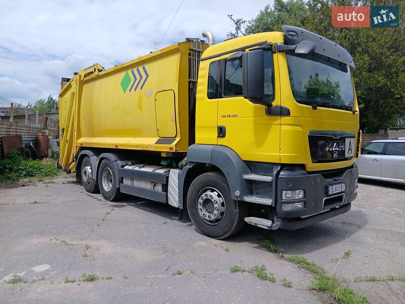 Мусоровоз MAN TGS 2013 в Белой Церкви Мусоровоз MAN TGS 2013 в Белой Церкви