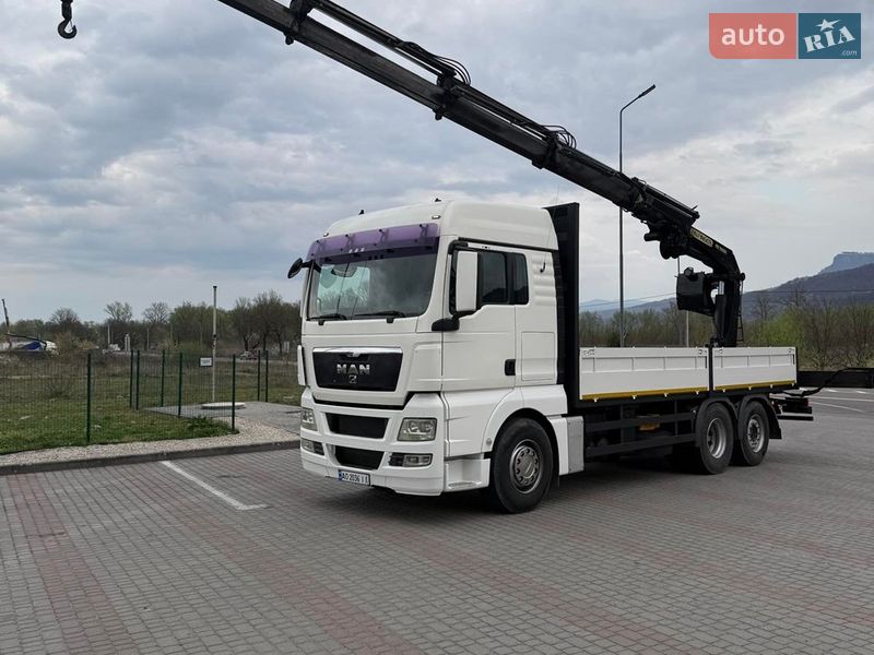 Кран-маніпулятор MAN TGX 2011 в Тячеві