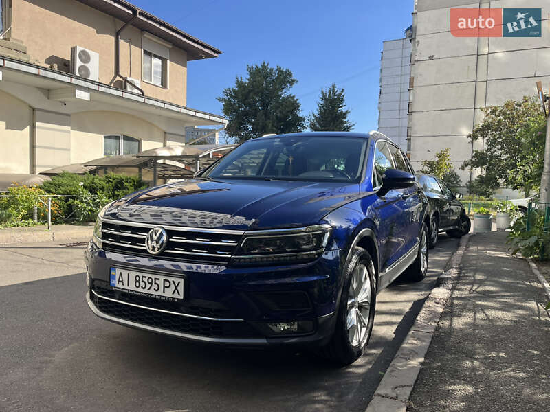 Внедорожник / Кроссовер Volkswagen Tiguan 2018 в Киеве