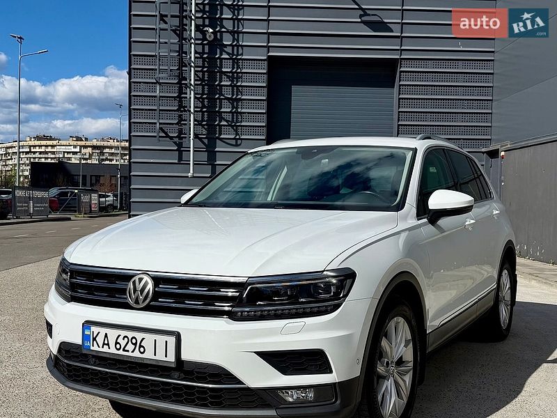 Внедорожник / Кроссовер Volkswagen Tiguan 2018 в Киеве