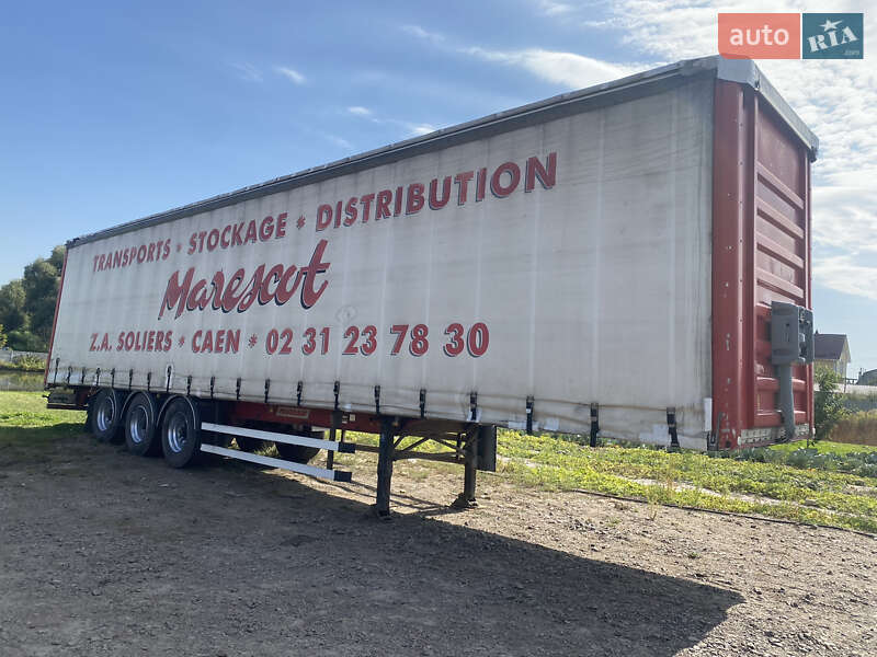 Тентованный борт (штора) - полуприцеп Fruehauf TX 34 2008 в Ирпене Тентованный борт (штора) - полуприцеп Fruehauf TX 34 2008 в Ирпене