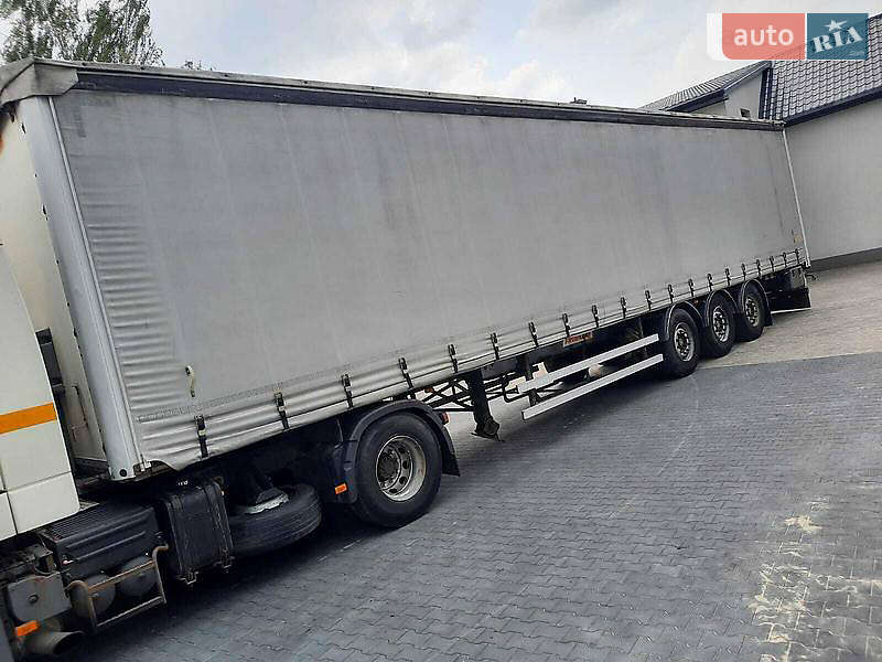 Тентованный борт (штора) - полуприцеп Fruehauf TX 34 2008 в Крыжополе