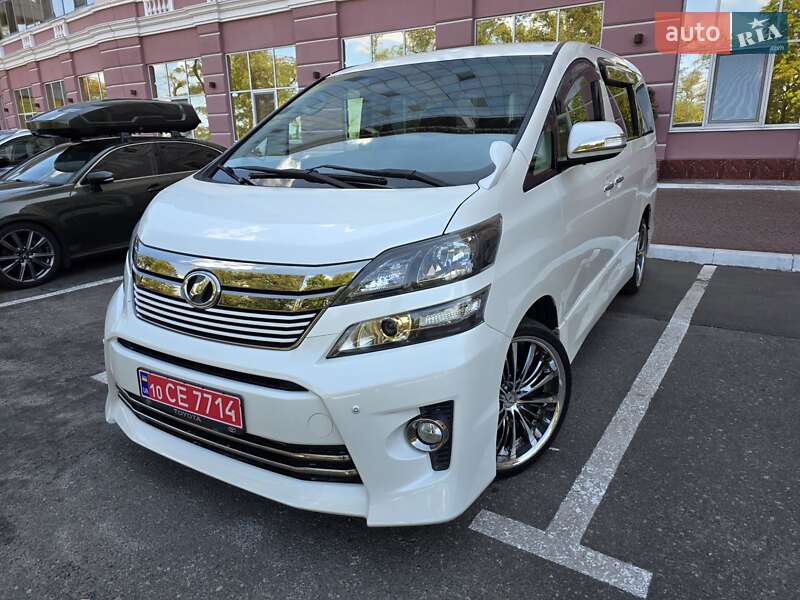 Минивэн Toyota Vellfire 2012 в Одессе Минивэн Toyota Vellfire 2012 в Одессе