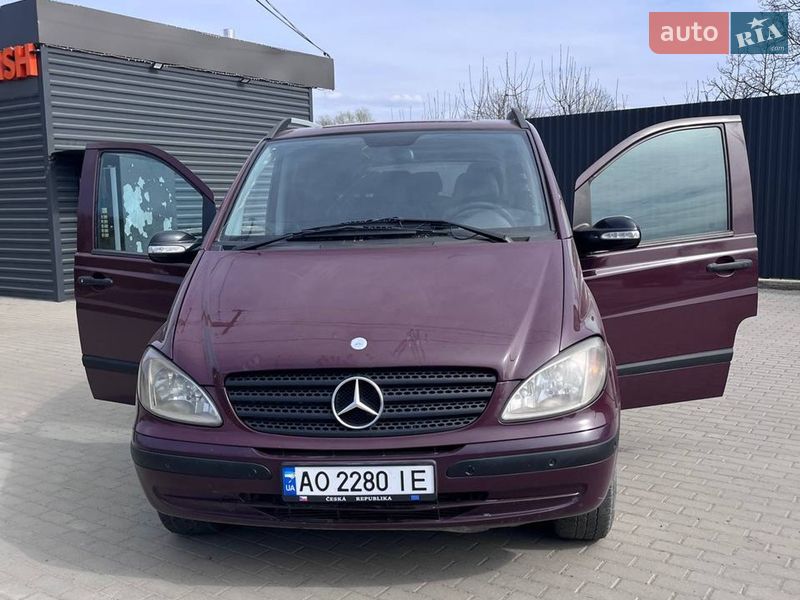 Минивэн Mercedes-Benz Vito 2004 в Тячеве Минивэн Mercedes-Benz Vito 2004 в Тячеве