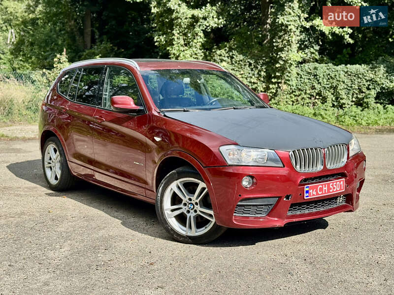 Внедорожник / Кроссовер BMW X3 2013 в Львове