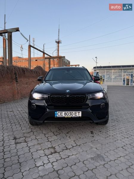 Внедорожник / Кроссовер BMW X3 2017 в Черновцах