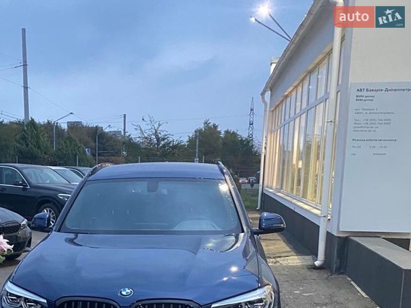 Позашляховик / Кросовер BMW X3 2021 в Дніпрі