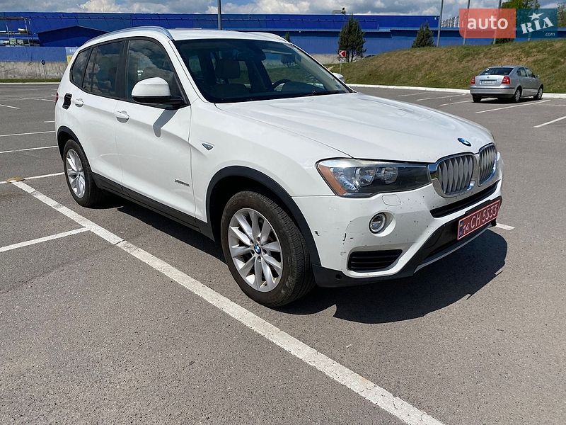 Внедорожник / Кроссовер BMW X3 2016 в Виннице