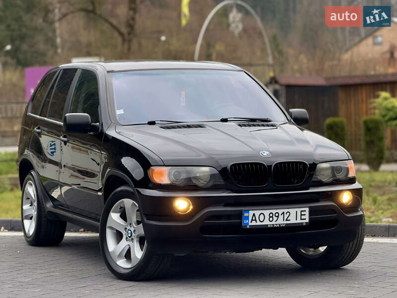 Внедорожник / Кроссовер BMW X5 2003 в Межгорье Внедорожник / Кроссовер BMW X5 2003 в Межгорье