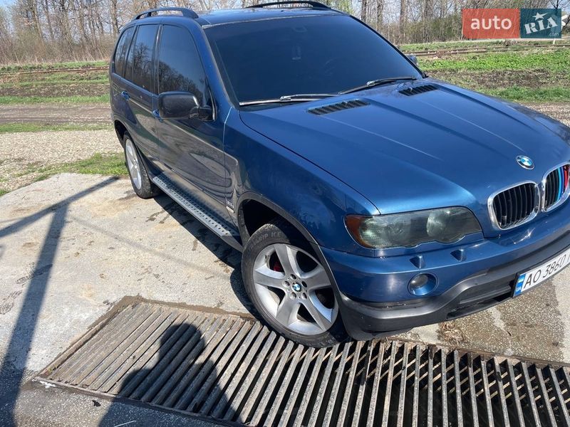 Внедорожник / Кроссовер BMW X5 2002 в Корытном Внедорожник / Кроссовер BMW X5 2002 в Корытном
