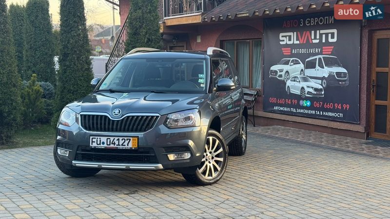 Позашляховик / Кросовер Skoda Yeti 2016 в Сваляві