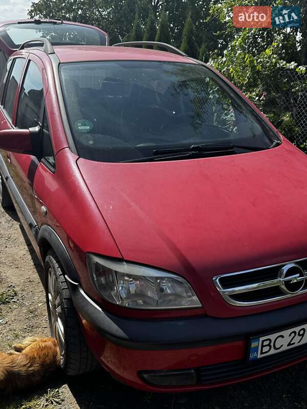 Минивэн Opel Zafira 2003 в Красном