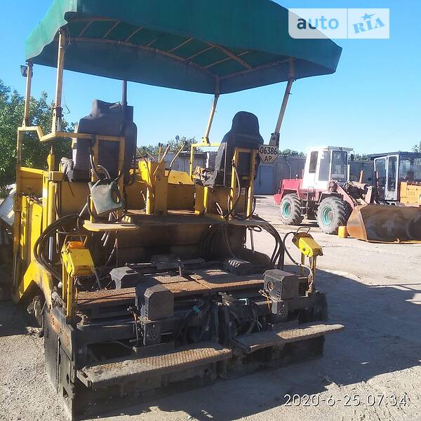 Асфальтоукладчик ABG Titan 260 1989 в Запорожье фото 5 Асфальтоукладчик ABG Titan 260 1989 в Запорожье