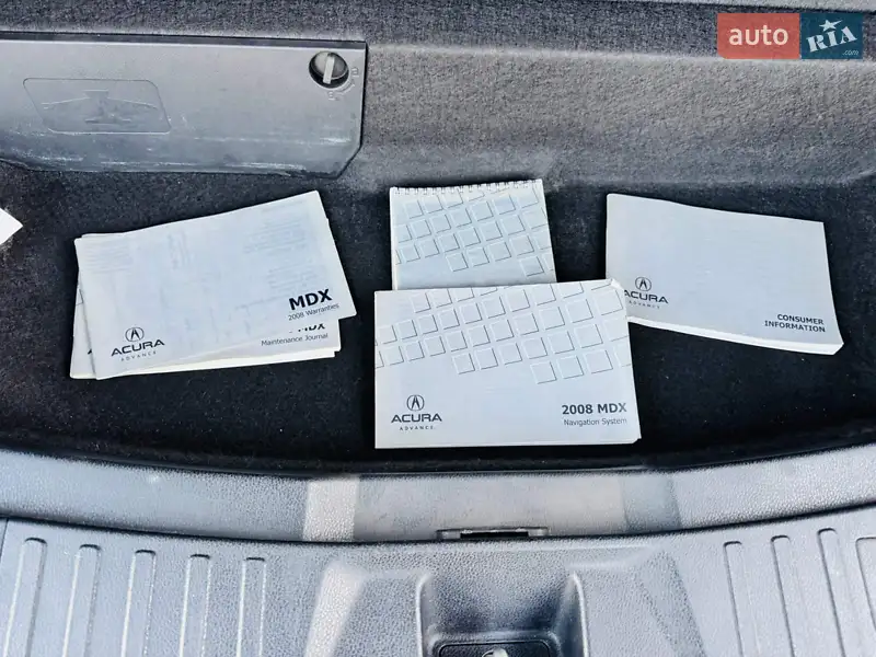 Внедорожник / Кроссовер Acura MDX 2008 в Одессе документ 2 фото Внедорожник / Кроссовер Acura MDX 2008 в Одессе документ